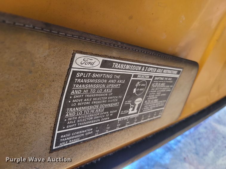 image for item LN9713 1980 Ford  oil distributor truck