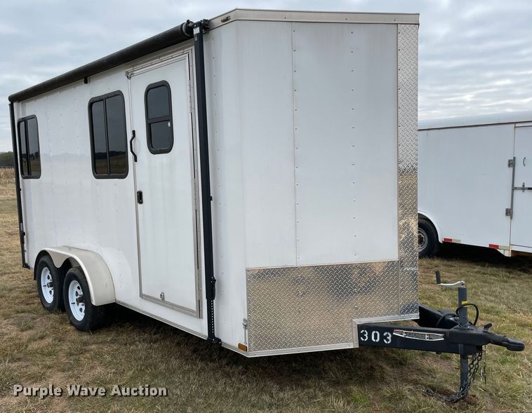 image for item LP9072 2018 Lark  enclosed cargo trailer