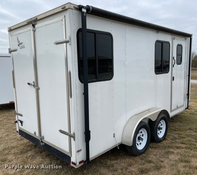 image for item LP9072 2018 Lark  enclosed cargo trailer