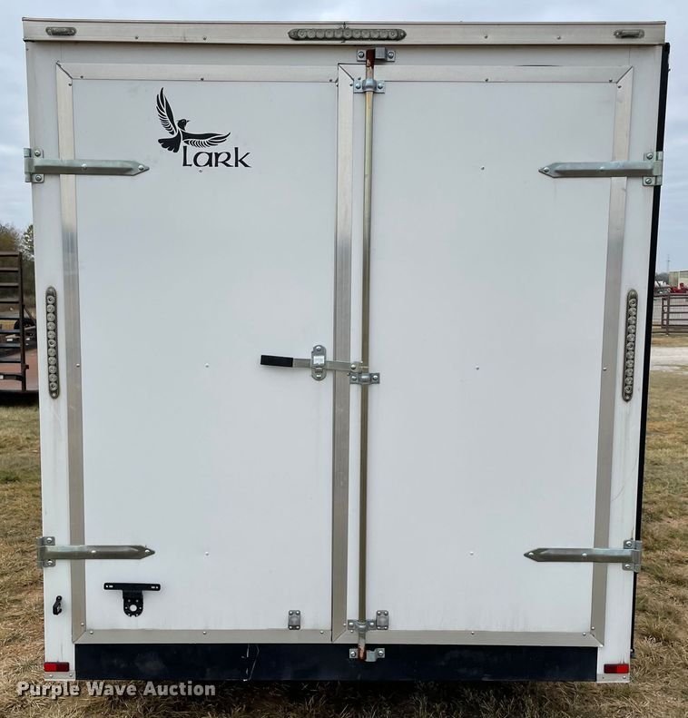 image for item LP9072 2018 Lark  enclosed cargo trailer