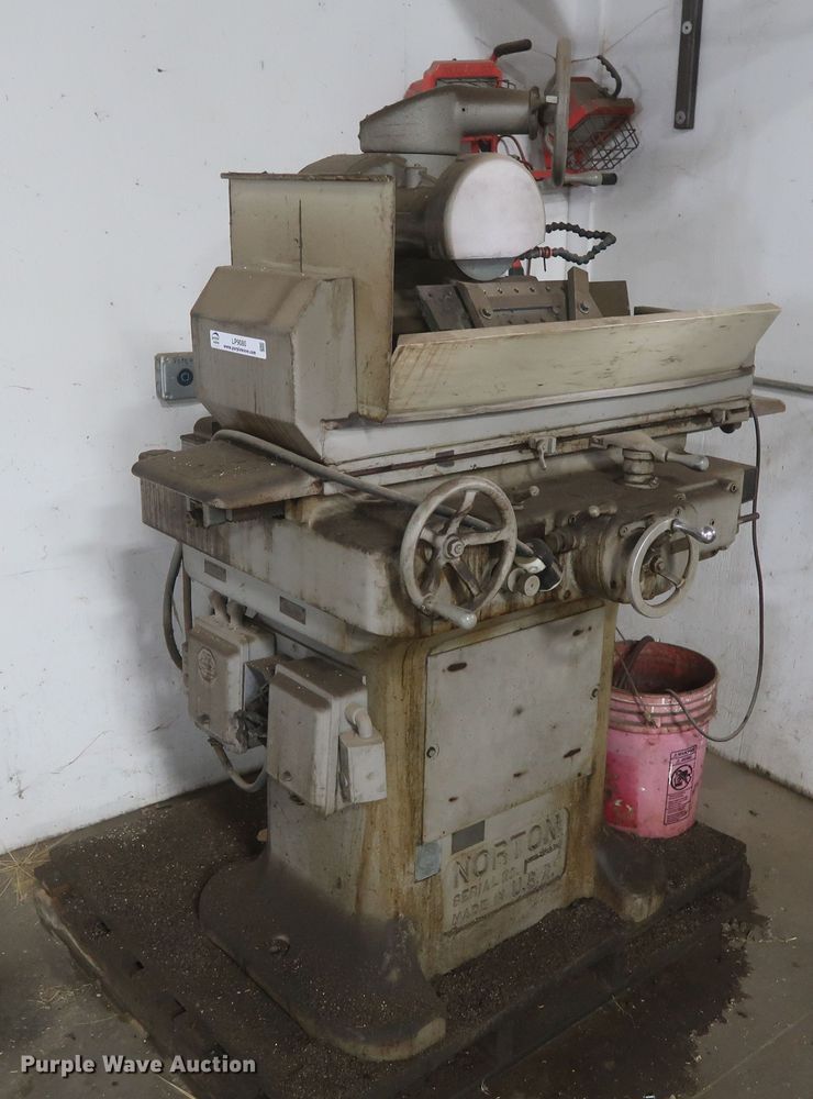 Norton surface grinder in Ardmore, OK Item LP9080 sold Purple Wave