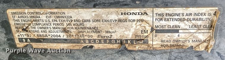 image for item LP9114 2010 John Deere AC-3500GHH  pressure washer