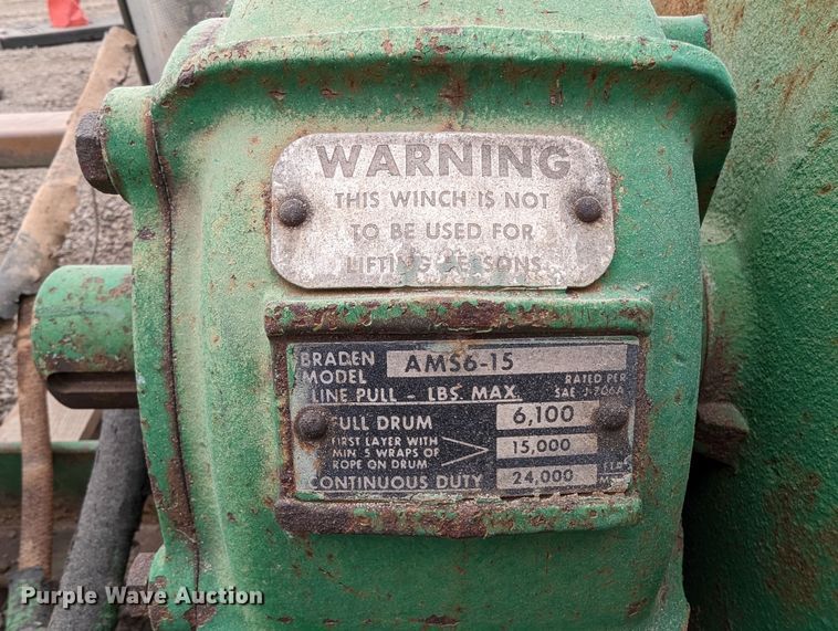 image for item LP9124 (3) Braden winches