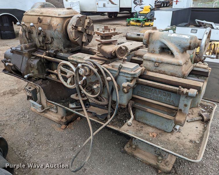 image for item LP9125 1939 Monarch C  18" lathe