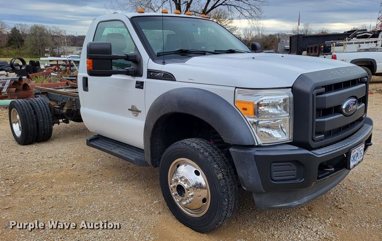 image for item LR9089 2012 Ford F550 Super Duty XL  truck cab and chassis