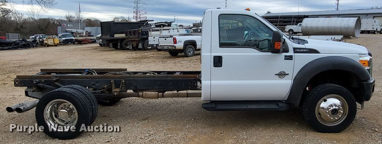 image for item LR9089 2012 Ford F550 Super Duty XL  truck cab and chassis