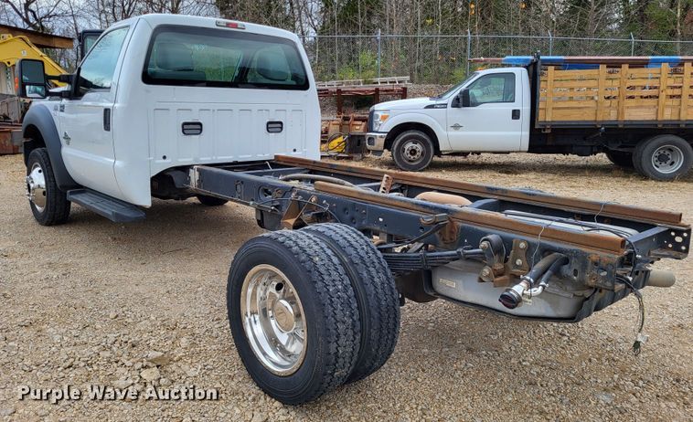image for item LR9089 2012 Ford F550 Super Duty XL  truck cab and chassis