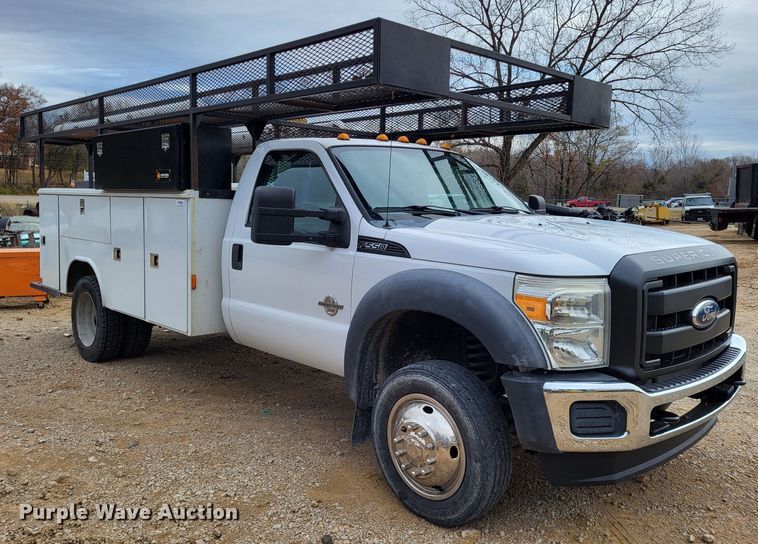 image for item LR9090 2012 Ford F550 Super Duty XL  utility / service truck