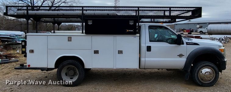 image for item LR9090 2012 Ford F550 Super Duty XL  utility / service truck