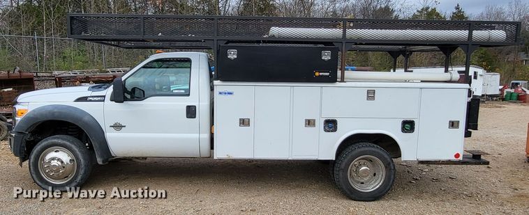 image for item LR9090 2012 Ford F550 Super Duty XL  utility / service truck