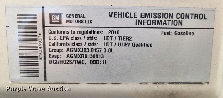 image for item LR9132 2010 Chevrolet Equinox LTZ  SUV
