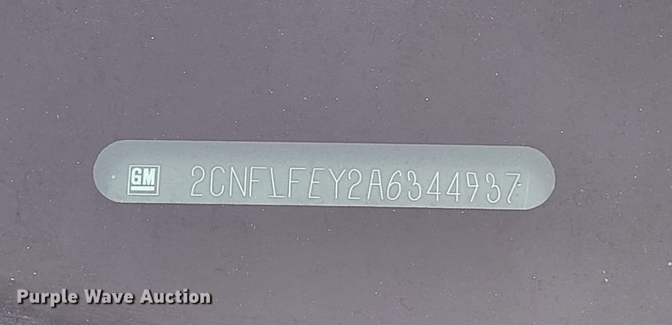 image for item LR9132 2010 Chevrolet Equinox LTZ  SUV