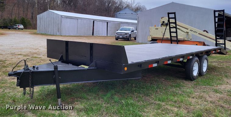 image for item LR9134 1994 Shop built  equipment trailer