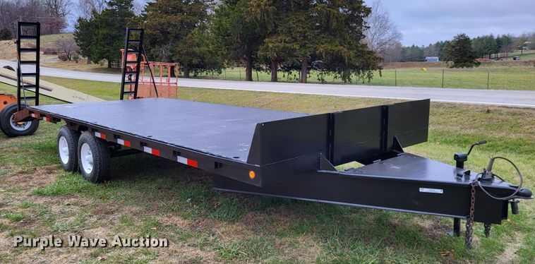 image for item LR9134 1994 Shop built  equipment trailer