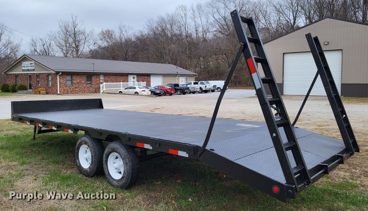 image for item LR9134 1994 Shop built  equipment trailer