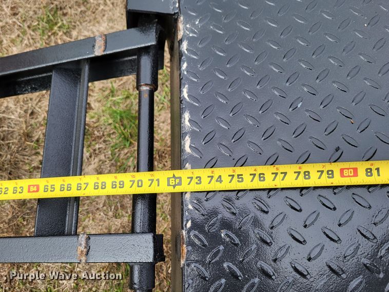 image for item LR9134 1994 Shop built  equipment trailer