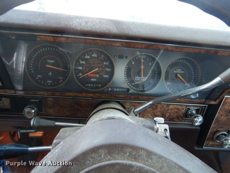 image for item LS9943 1983 Pontiac Parisienne Brougham