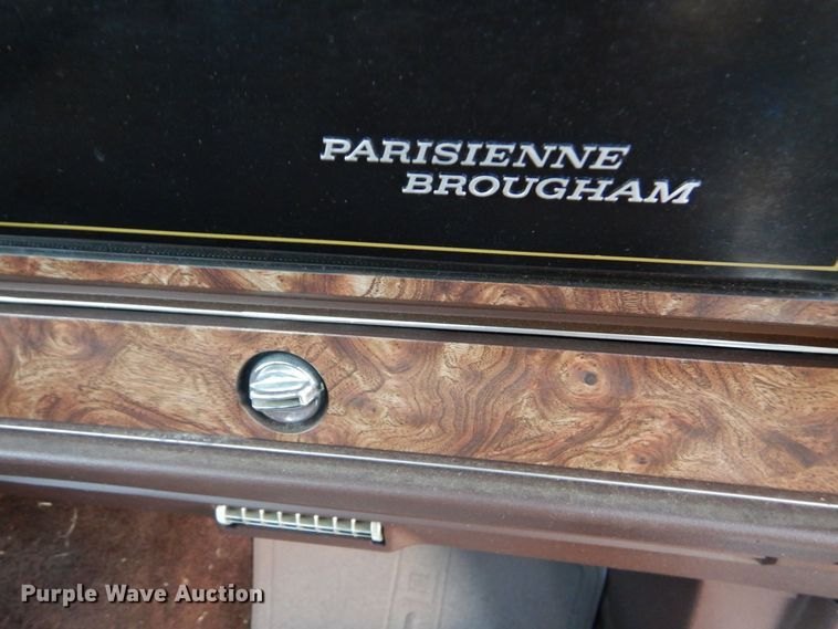 image for item LS9943 1983 Pontiac Parisienne Brougham