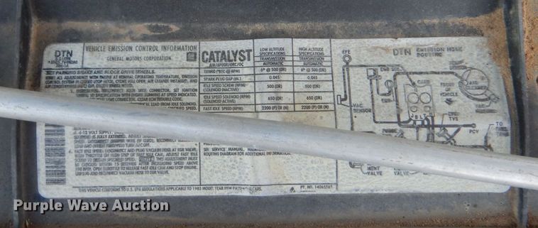 image for item LS9943 1983 Pontiac Parisienne Brougham