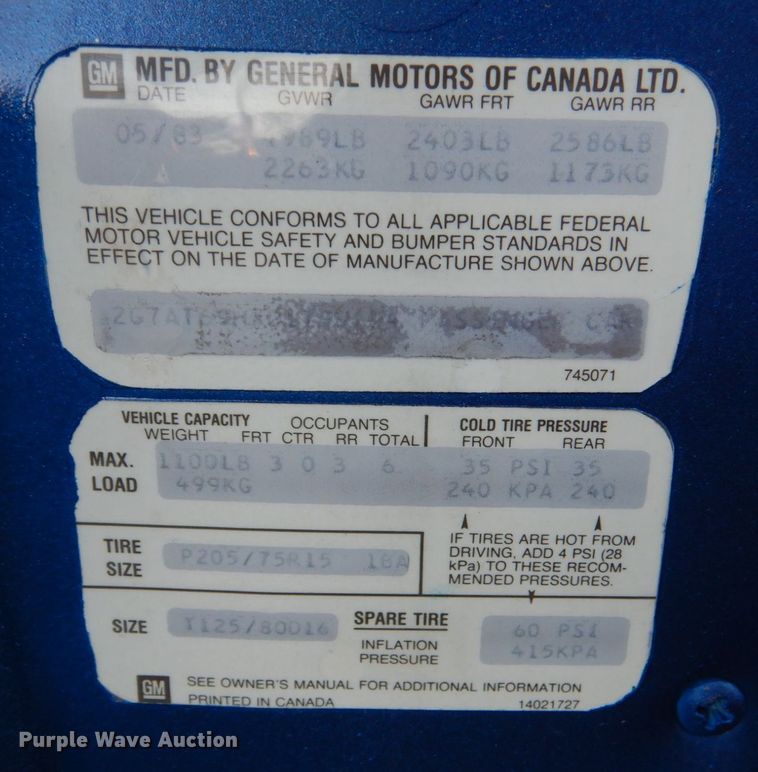 image for item LS9943 1983 Pontiac Parisienne Brougham