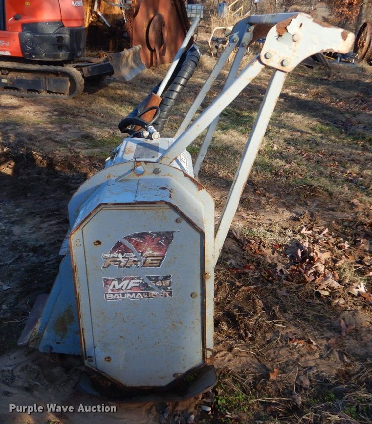 image for item LT9004 Baumalight MF548  skid steer mulcher