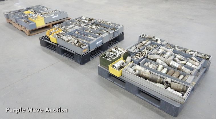 image for item LY9258 (3) pallets of Weatherhead crimp hose fittings