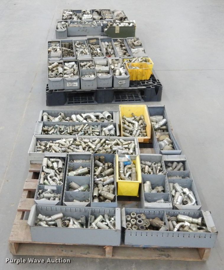 image for item LY9258 (3) pallets of Weatherhead crimp hose fittings