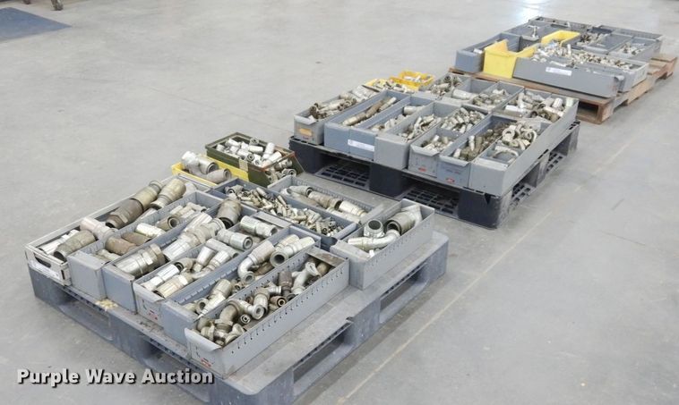 image for item LY9258 (3) pallets of Weatherhead crimp hose fittings