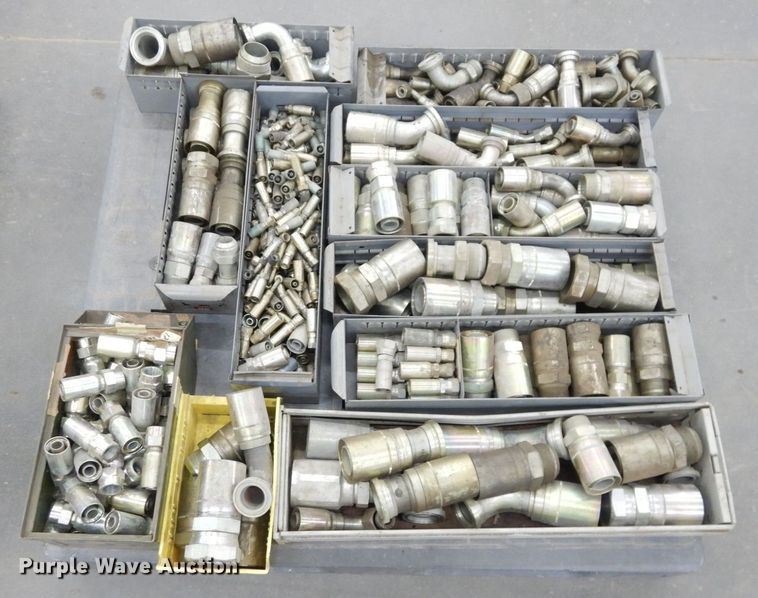 image for item LY9258 (3) pallets of Weatherhead crimp hose fittings