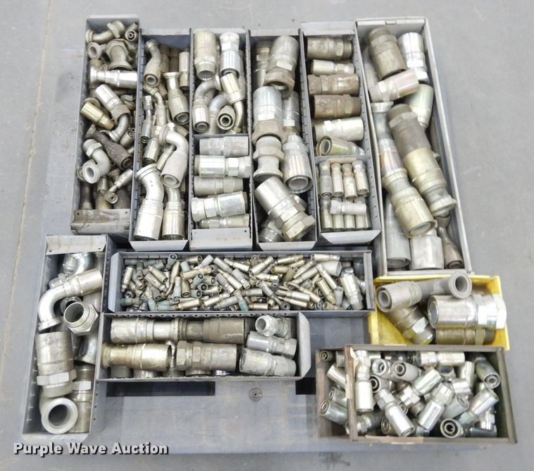 image for item LY9258 (3) pallets of Weatherhead crimp hose fittings