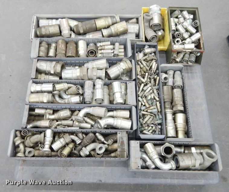 image for item LY9258 (3) pallets of Weatherhead crimp hose fittings