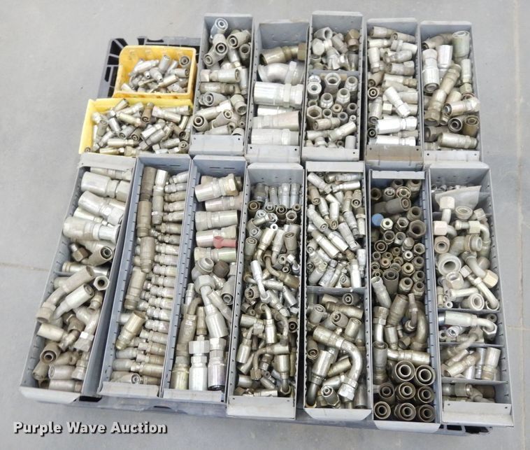 image for item LY9258 (3) pallets of Weatherhead crimp hose fittings