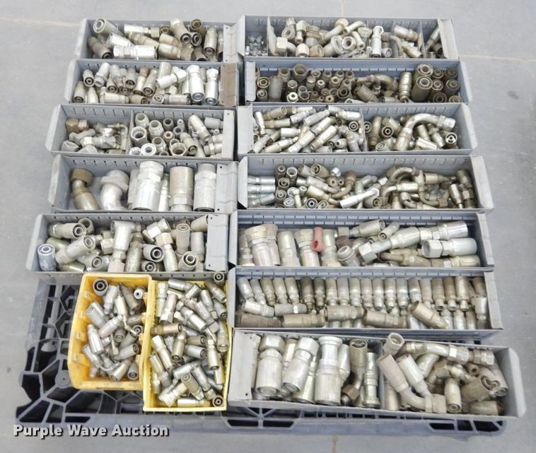 image for item LY9258 (3) pallets of Weatherhead crimp hose fittings