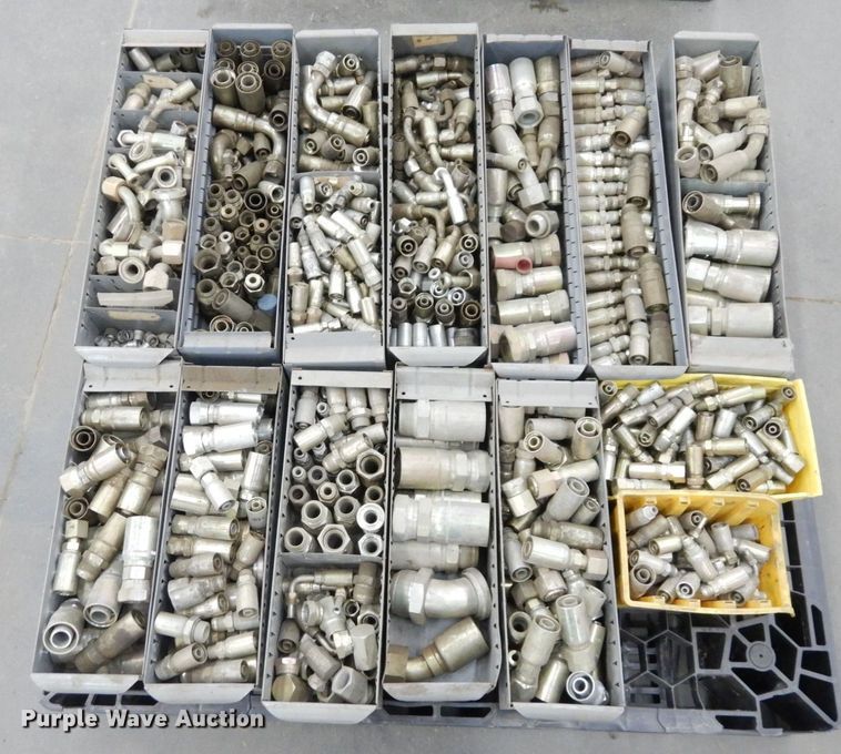 image for item LY9258 (3) pallets of Weatherhead crimp hose fittings