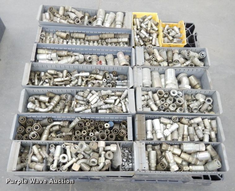 image for item LY9258 (3) pallets of Weatherhead crimp hose fittings