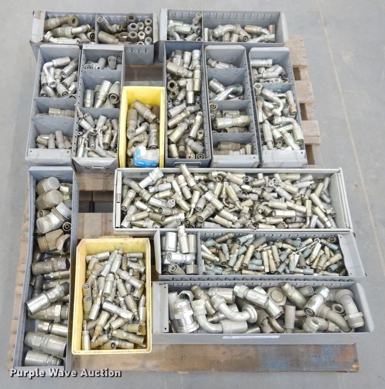 image for item LY9258 (3) pallets of Weatherhead crimp hose fittings
