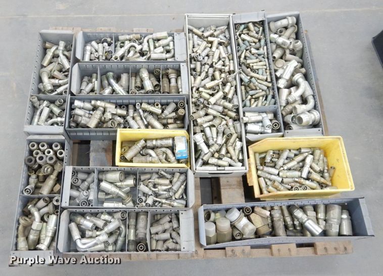 image for item LY9258 (3) pallets of Weatherhead crimp hose fittings