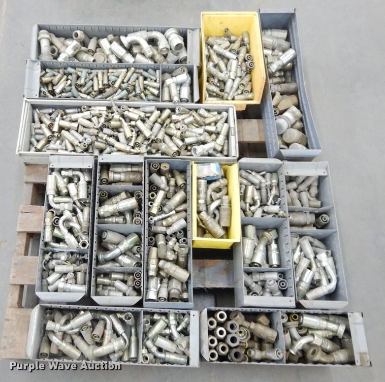 image for item LY9258 (3) pallets of Weatherhead crimp hose fittings