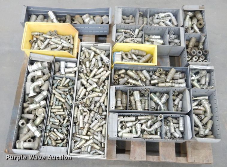 image for item LY9258 (3) pallets of Weatherhead crimp hose fittings