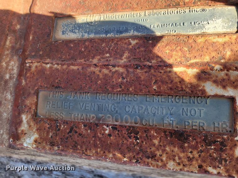 image for item LY9809 Underwriters Laboratories Inc.  fuel tank