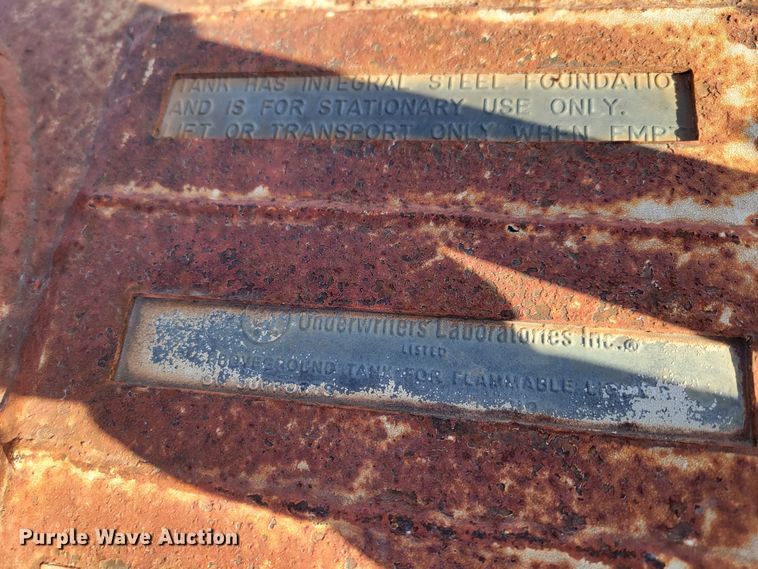 image for item LY9809 Underwriters Laboratories Inc.  fuel tank