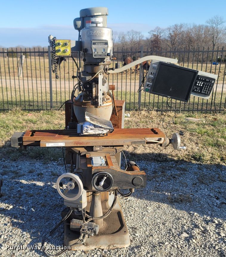 image for item MH9564 Bridgeport Trax SX  CNC vertical mill