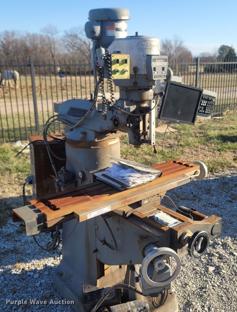 image for item MH9564 Bridgeport Trax SX  CNC vertical mill