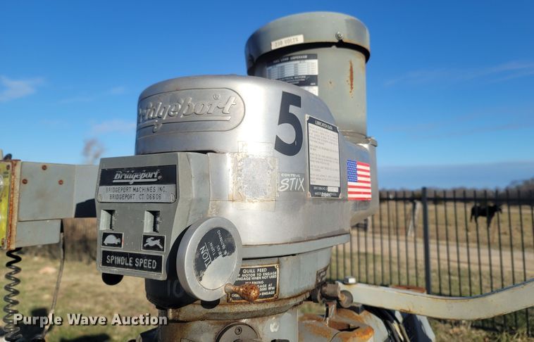 image for item MH9564 Bridgeport Trax SX  CNC vertical mill