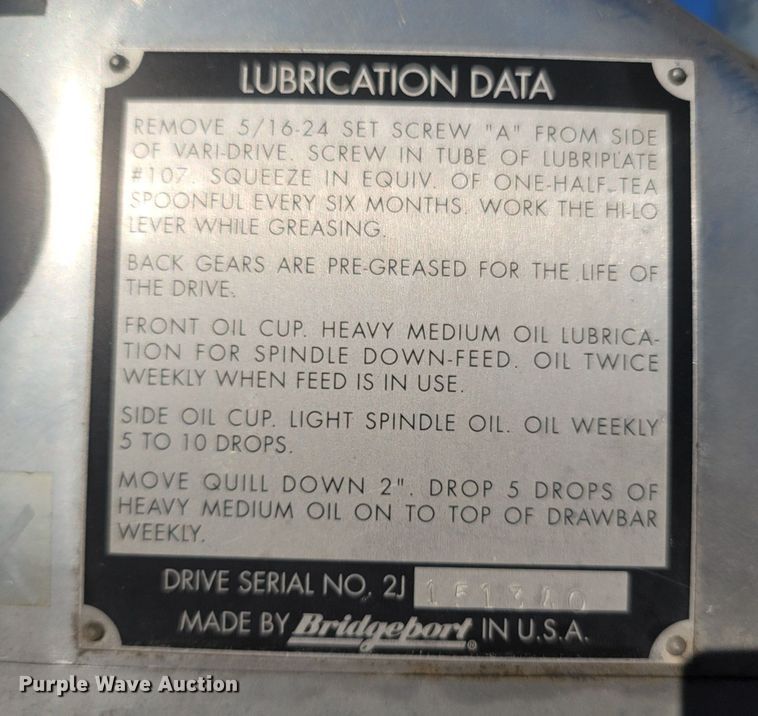 image for item MH9564 Bridgeport Trax SX  CNC vertical mill