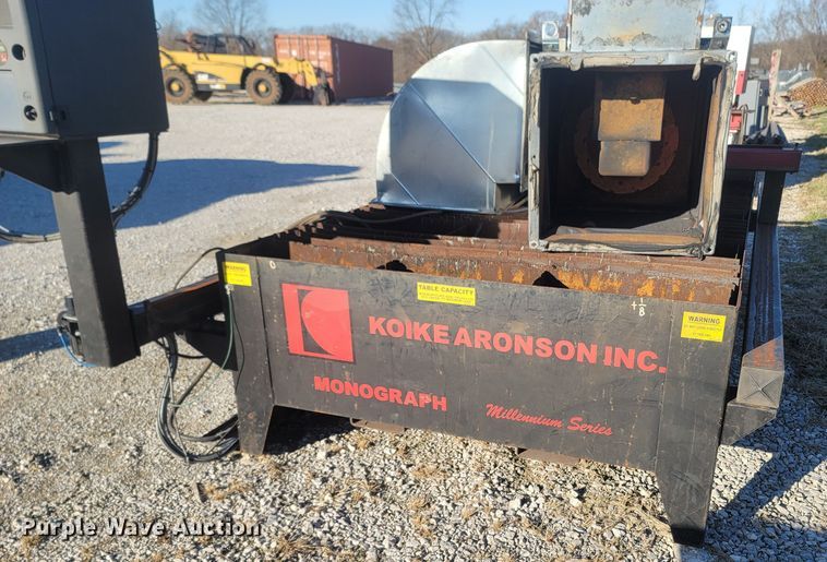 image for item MH9566 Koike Aronson MNM-1500  CNC plasma table