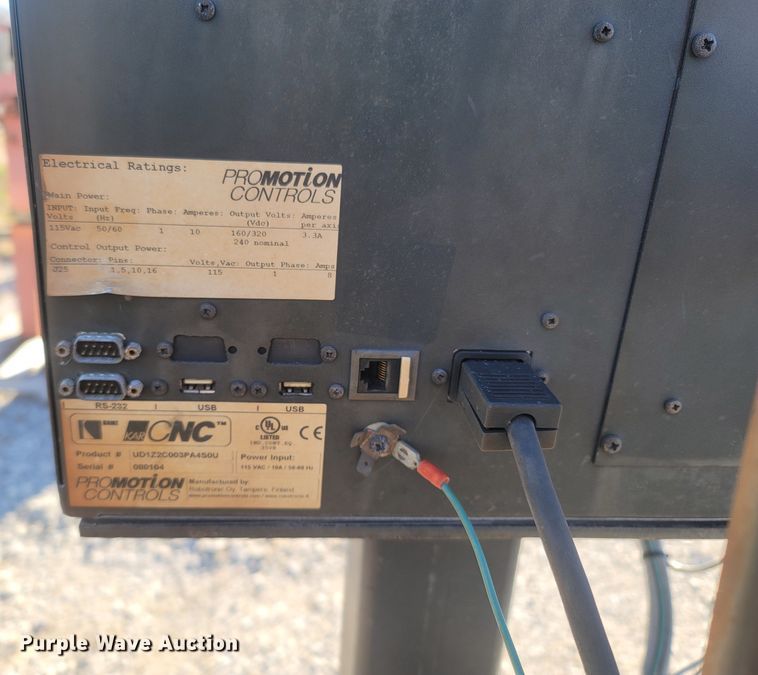 image for item MH9566 Koike Aronson MNM-1500  CNC plasma table