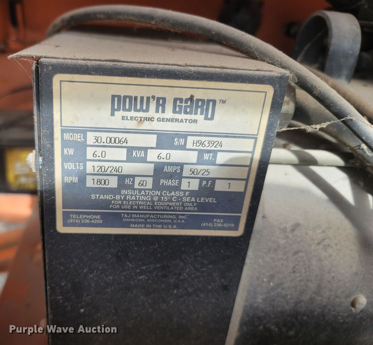 image for item MH9572 Night-Lite SHO 1000  light plant