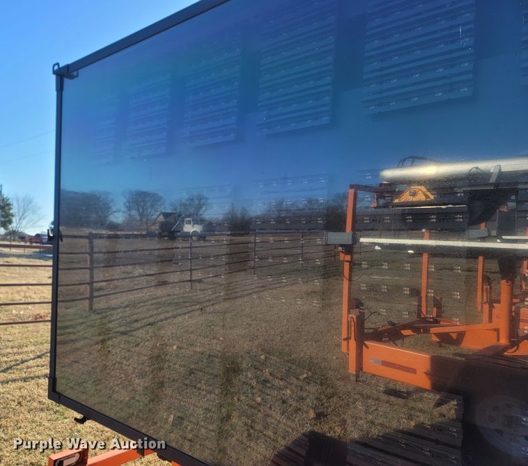 image for item MH9574 Wanco  message board trailer