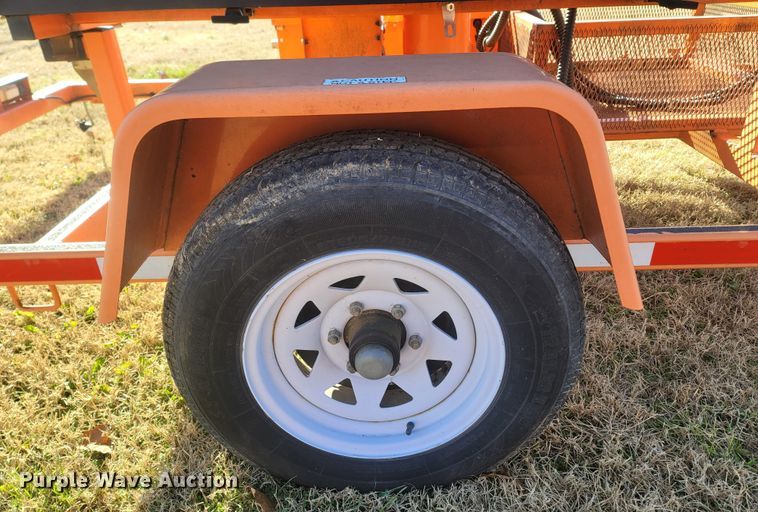 image for item MH9574 Wanco  message board trailer